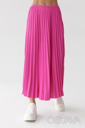 Элегантная и легкая юбка-плиссе длинной миди станет стильным дополнением к вашем. . фото 1