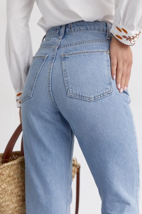 Джинсовые штаны момы – маст-хэв базового гардероба. Они просто универсальны и до. . фото 5