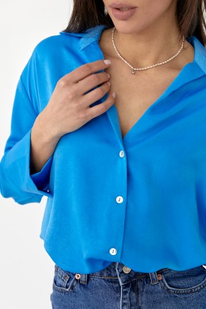 Стильная блуза, которая влюбляет в себя с первого прикосновения, станет идеальны. . фото 5