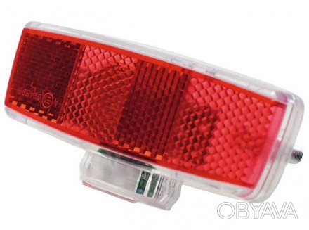 • Фара задняя, крепится на багажник велосипеда
• 1 диод OSRAM LED, красный катаф. . фото 1