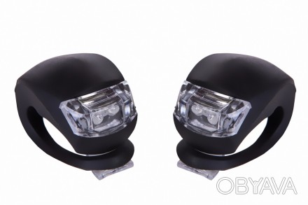 Комплект габаритных фонариков для велосипеда (2шт)
Тип лампы: 2 LED: белый свет;. . фото 1