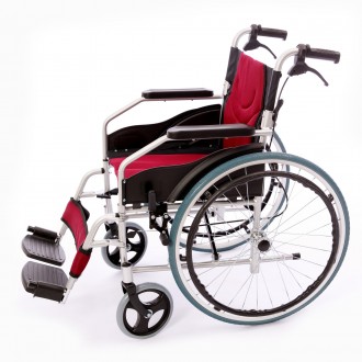Инвалидная коляска алюминиевая MED1-KY868LAJ-B-46 –
это облегченная модель для л. . фото 4