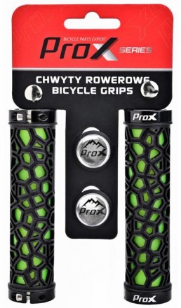 Грипсы для велосипеда ProX GP-53 черно-зеленые
• удобная форма
• двусторонние ал. . фото 3