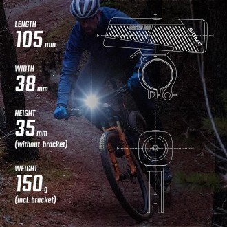 Велосипедная фара Sigma Buster 800 – это мощный и функциональный передний свет, . . фото 5