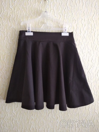 Черная юбка в школу,юбка солнцеклеш,школьная юбка на девочку 9-12 лет