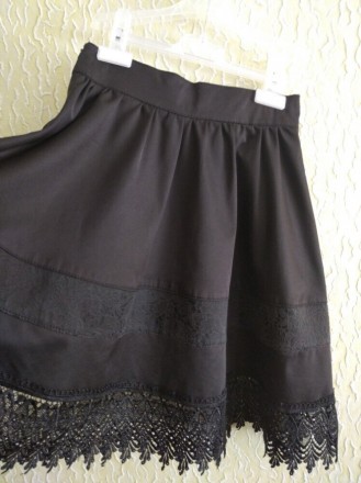 Школьная юбка, черная юбка в школу, школьная форма ,р.140, Luxik.
ПОТ 31 см, мо. . фото 4