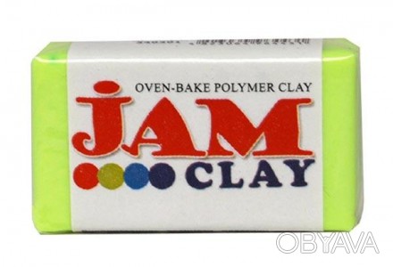 Пластика Jam Clay, Зелене яблуко, 20г, ROSA TALENT 5018701
 
Полімерна глина Jam. . фото 1