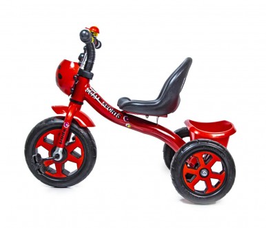 Детский велосипед трехколесный со звоночком Scale Spors. Красный цвет
Детский ме. . фото 3