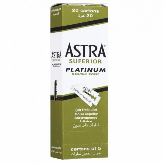 Лезвия двусторонние Astra Platinum 5 шт. . фото 3