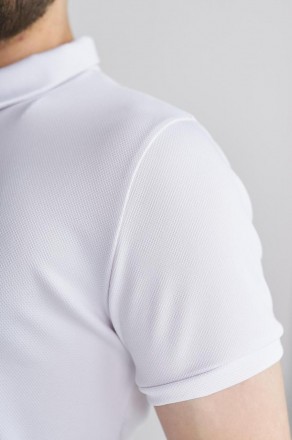 Стильная футболка поло мужская тенниска белая с молнией
Материал: кукуруза трико. . фото 8