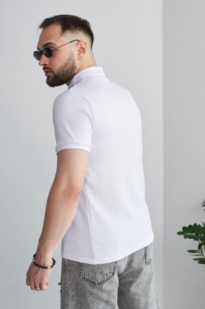 Стильная футболка поло мужская тенниска белая с молнией
Материал: кукуруза трико. . фото 5
