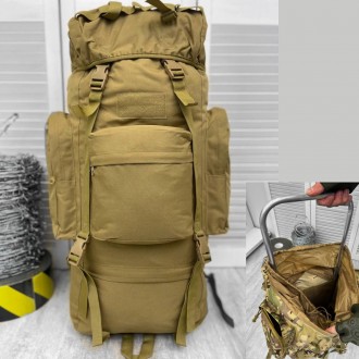 
Тактичний рюкзак з алюмінієвою рамою 100 л cordura 1000d, рюкзак рамний 100 л
Д. . фото 2