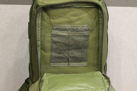 Тактичний рюкзак військовий із системою molle армійський хакі зелений 25 літрів
. . фото 9