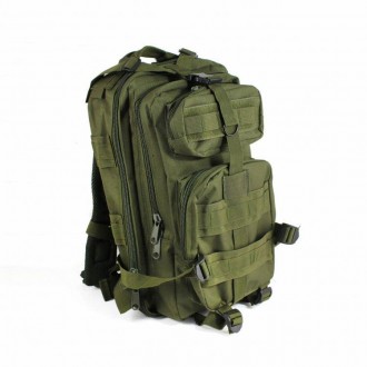 Тактичний рюкзак військовий із системою molle армійський хакі зелений 25 літрів
. . фото 5