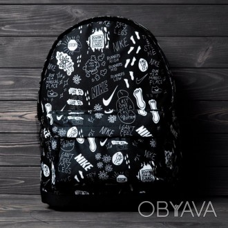 Чоловічий стильний рюкзак спортивний з принтом чорний
ТОП-якість
Принтований рюк. . фото 1