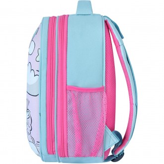 Рюкзак школьный ортопедический для 1 класса, рюкзак для девочек 1-3 классов мали. . фото 3