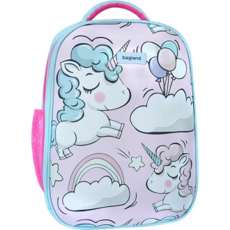 Рюкзак школьный ортопедический для 1 класса, рюкзак для девочек 1-3 классов мали. . фото 2
