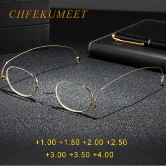 Сверхлегкие Ретро очки Титан от +1.0 до + 4.0 Немецкий бренд Fonex Design 2023
. . фото 10