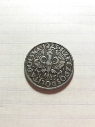 20 грошей 1923 року. Польща. Стан на фото.. . фото 3