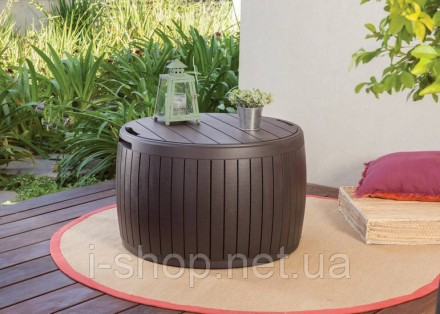 Садовый ящик - стол KETER CIRCA WOOD 140 л, коричневый
Современный дизайн сундук. . фото 7
