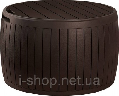 Садовый ящик - стол KETER CIRCA WOOD 140 л, коричневый
Современный дизайн сундук. . фото 2