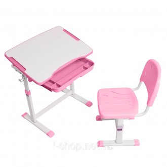 Cubby Sorpresa Pink — растущая парта со стульчиком , позволяет оптимизировать де. . фото 7