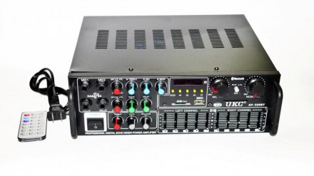 Усилитель мощности звука UKC AV-326BT Bluetooth КАРАОКЕ
Усилитель UKC AV-326BT . . фото 8