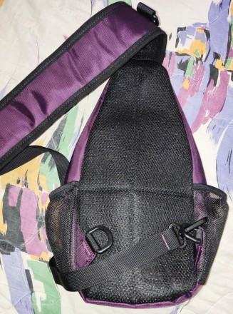 Нагрудная сумка, слинг BK Pro, размер 33х20х10см, плотный материал, два отделени. . фото 3