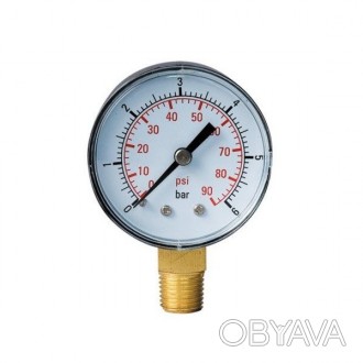 Манометр , прилад, що вимірює тиск рідини або газу. . фото 1