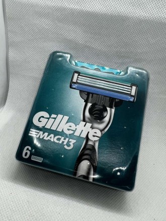 
Сменные кассеты для бритья Gillette Mach3, 6 шт
Сменные кассеты для Gillette Ma. . фото 3