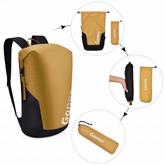 Легкий туристический рюкзак Gonex 35L для трекинга. Складной рюкзак-гермомешок. . Львов. фото 1 Легкий туристический рюкзак Gonex 35L для трекинга. Складной рюкзак-гермомешок. . Львов. фото 1