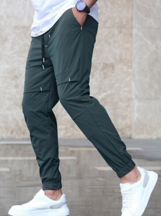 Штаны джоггеры мужские Vershyna
-Зручні та легкі штани із софту, які відмінно п. . фото 12