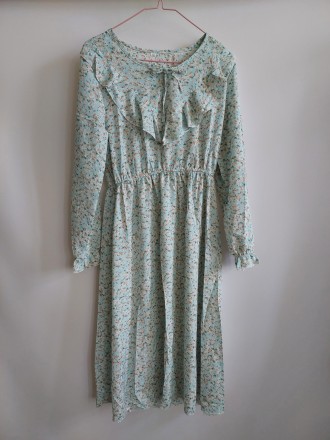 Легка тоненька літня жіноча сукня
Розмір S/M (вказаний розмір 3XL)
матеріал - по. . фото 2