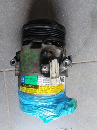 Компрессор кондиционера 1.4л Z14XEP Opel Astra H 13124749. Луцьк. фото 1 Компрессор кондиционера 1.4л Z14XEP Opel Astra H 13124749. Луцьк. фото 1
