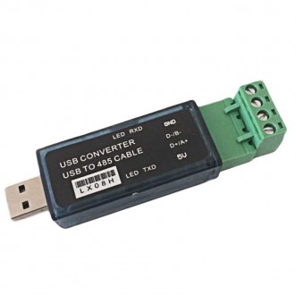  Перехідник USB — RS485 конвертер адаптер
Метод завантаження 1: з офіційного сай. . фото 2