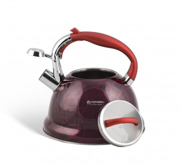 Чайник Edenberg из нержавеющей стали со свистком 3.0 л Фиолетовый
Непревзойденно. . фото 4