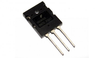  FGL60N100BNTD, БТИЗ транзистор, 60 А, 2.9 В, 180 Вт, 1 кВ, TO-264, 3 вывод(-ов). . фото 2