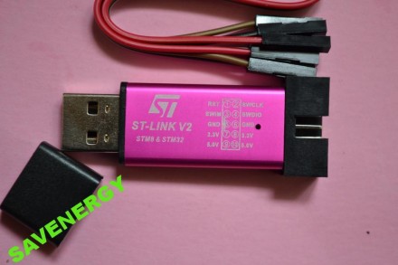  ST-LINK/V2 это внутрисхемный отладчик и программатор для микроконтроллеров сери. . фото 5