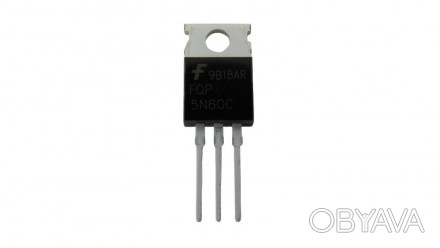  Транзистор FQP5N60C MOS N-ch 600V 4.5A 15ns TO220.. . фото 1