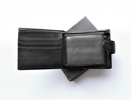 
 
 Мужской кошелек из натуральной кожи.
Материал: верх - натуральная кожа; 
под. . фото 3