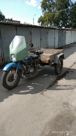 Продам мотоцикл Урал МГ-350 майже новий, дiдусь возив на пасiку воду. Электрика,. . фото 6