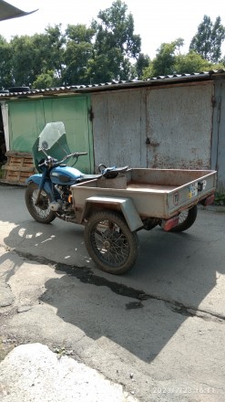 Продам мотоцикл Урал МГ-350 майже новий, дiдусь возив на пасiку воду. Электрика,. . фото 5
