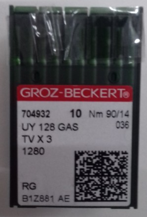 В упаковке 10 игл "GROZ BECKERT" UY128GAS (оригинал Германия)
Доступные размеры . . фото 2