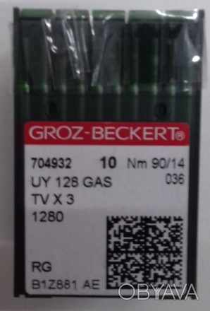 В упаковке 10 игл "GROZ BECKERT" UY128GAS (оригинал Германия)
Доступные размеры . . фото 1