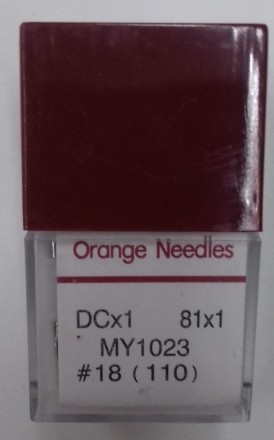 Иглы Organ Needles DCx1 81х1: №70, №90, №100, №110 На оверлок
В упаковке 100 игл. . фото 2