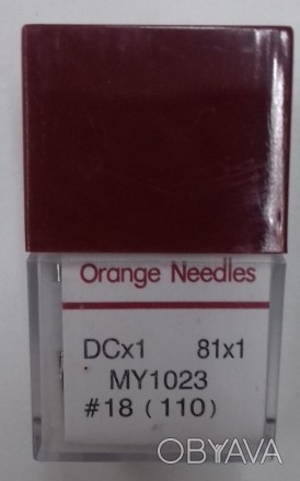 Иглы Organ Needles DCx1 81х1: №70, №90, №100, №110 На оверлок
В упаковке 100 игл. . фото 1
