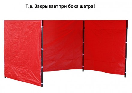 Стенки 3 стороны для шатров 3х3м. Забор для торговых шатров
Внимание цена указан. . фото 3
