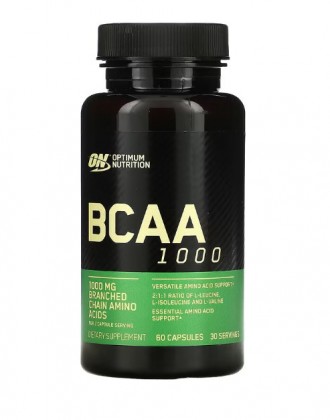 Optimum Nutrition, BCAA 1000 Caps, 500 мг Optimum Nutrition BCAA капсулы - это у. . фото 2