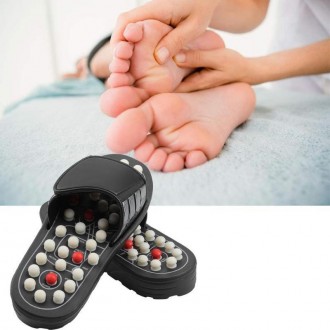 Рефлекторные массажные тапочки Massage Slipper - размер XL.
Массажёрные шлепанцы. . фото 4