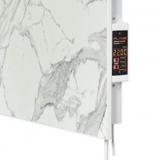 Економна, ефективна і надійна керамічна електрична панель білий камінь з цифрови. . фото 6